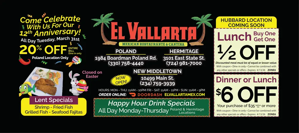Coupons for El Vallarta Mexican Restaurante & Cantina