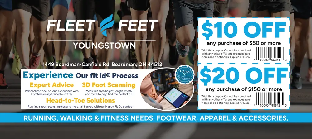 Coupons for Fleet Feet Youngstown