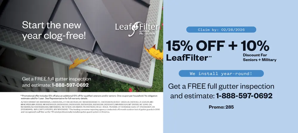 Coupons for LeafFilter Gutter Protection