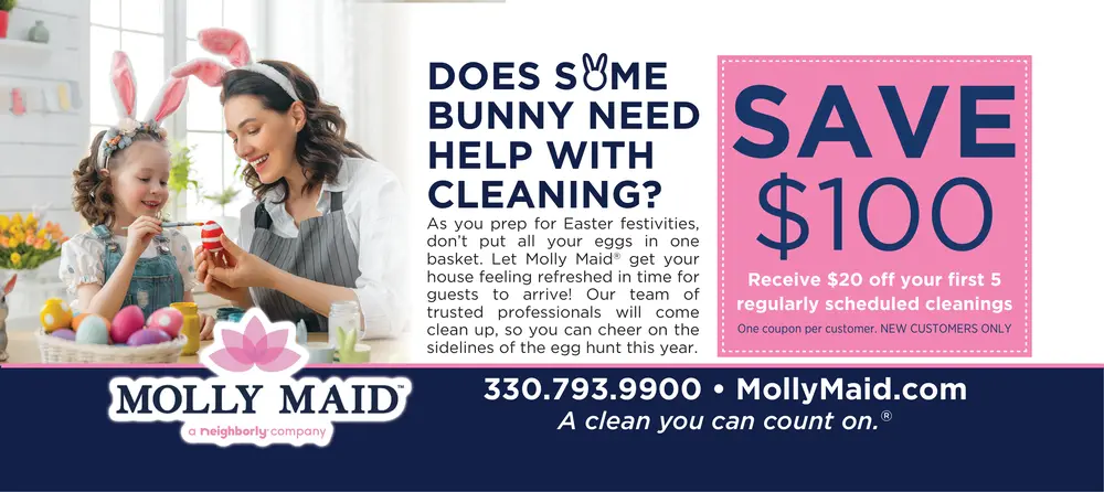 Coupons for Molly Maid of Mahoning/Trumbull County
