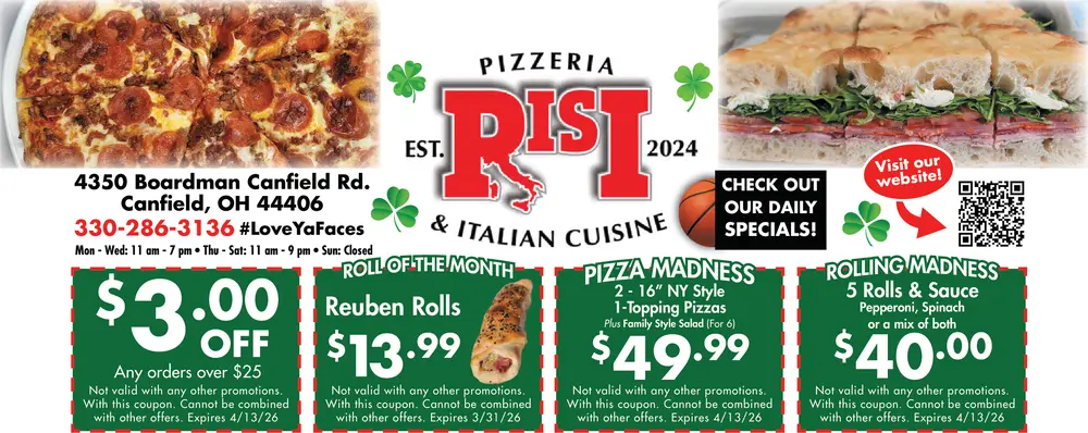 Coupons for Risi Pizzeria & Italian Cuisine