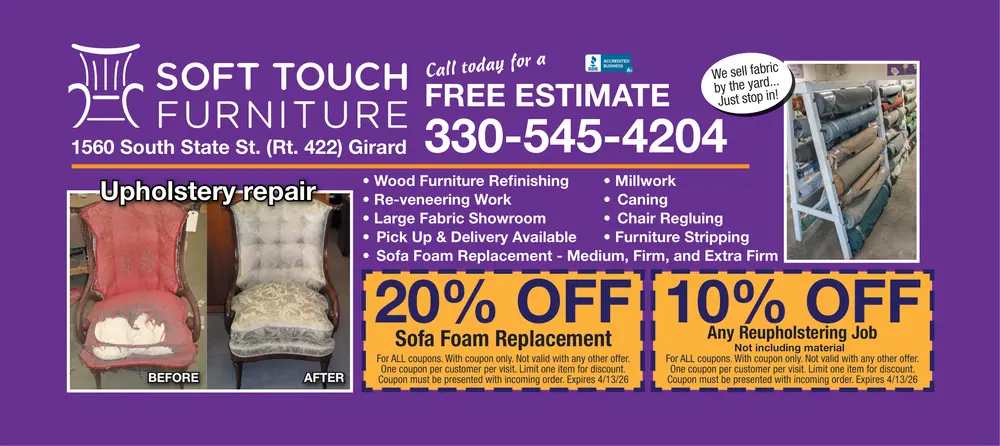 Coupons for Soft Touch Furniture