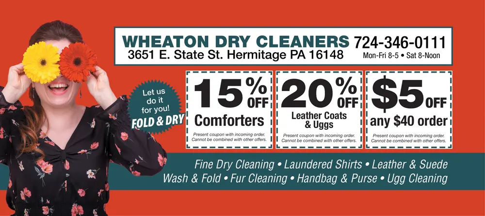 Coupons for Wheaton Dry Cleaners
