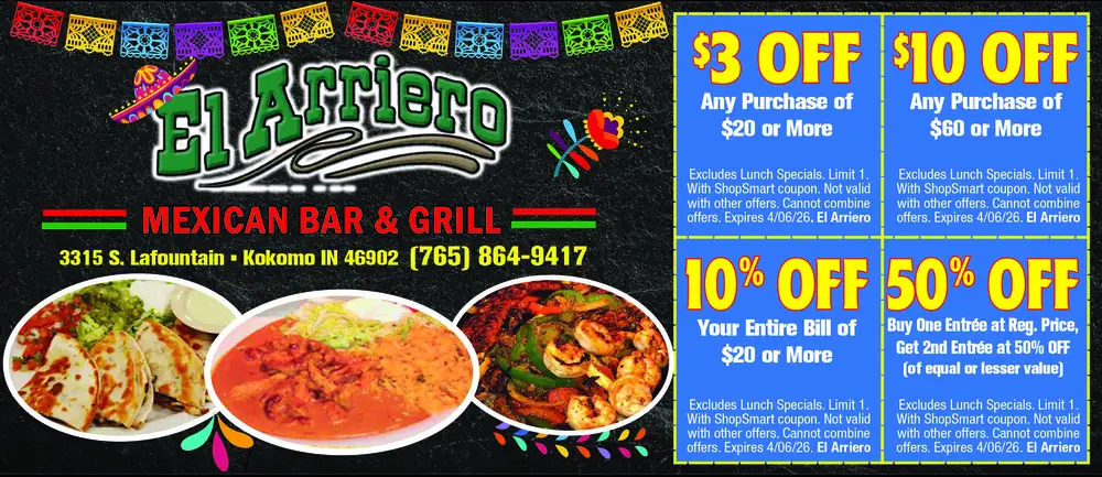 El Arriero Mexican Bar & Grill – Authentic Mexican Food in Kokomo, Indiana
