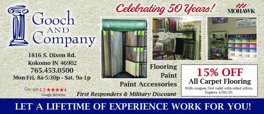 Flooring, Paint & Accessories in Kokomo, Indiana