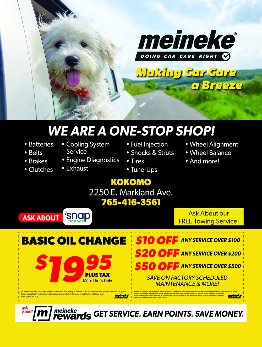 Auto Repair and Maintenance in Kokomo, Indiana