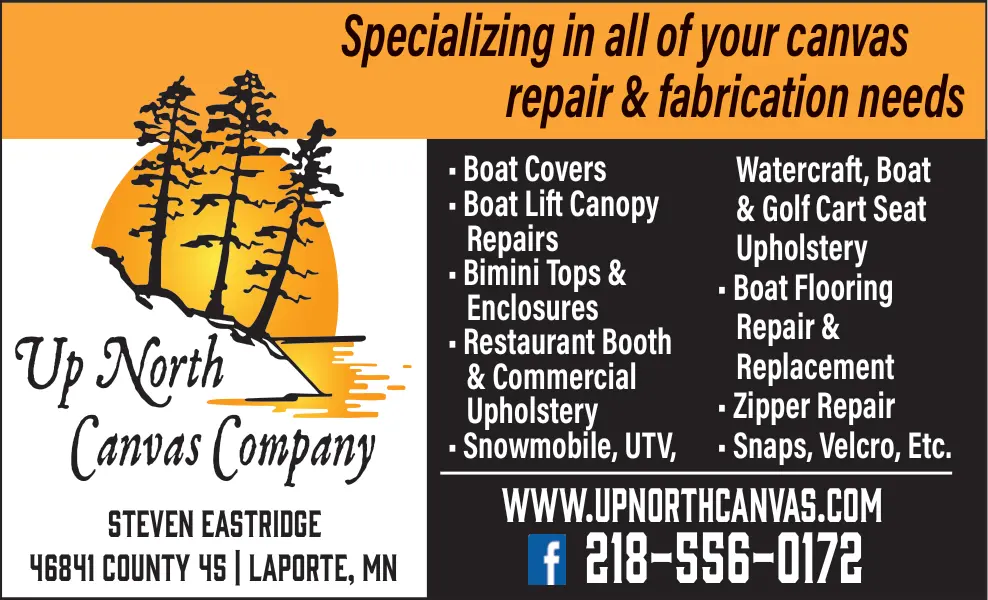 Canvas Repair & Custom Upholstery in Laporte, MN