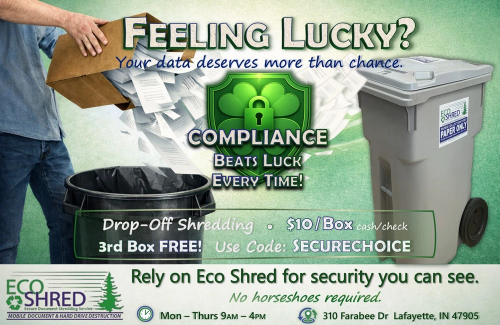 Secure Document Shredding Services in Lafayette, IN