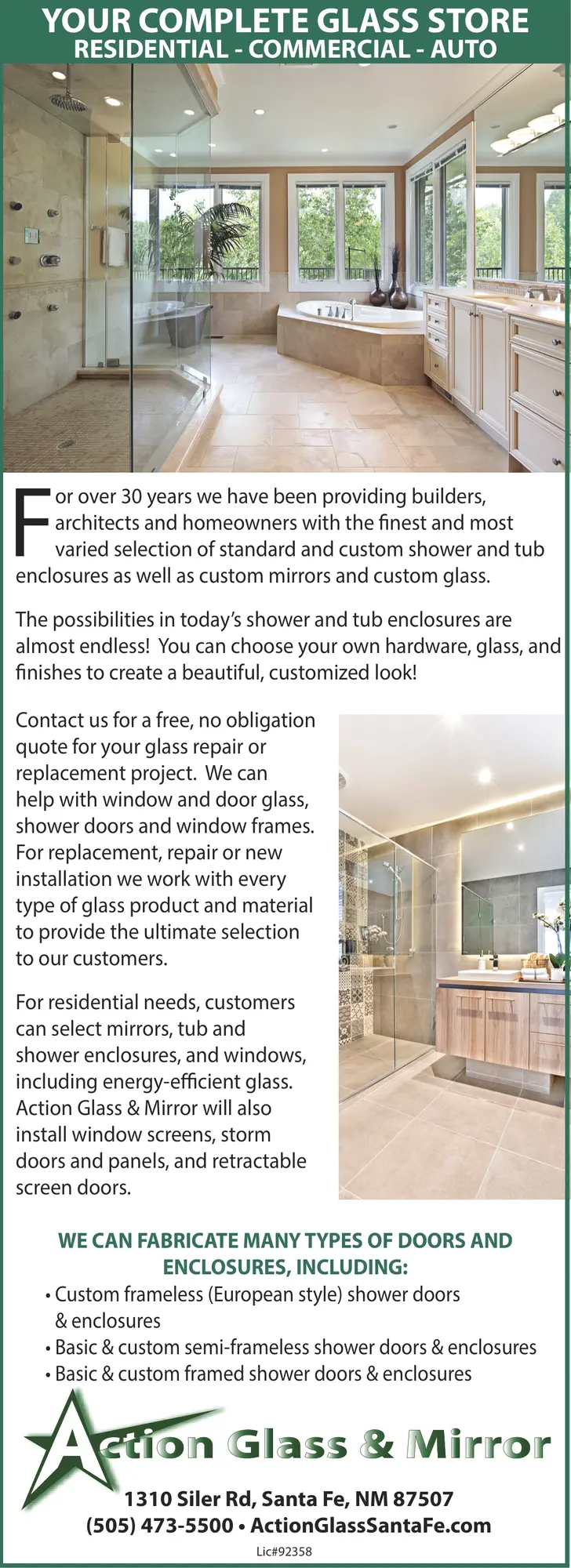 Your Complete Glass Store