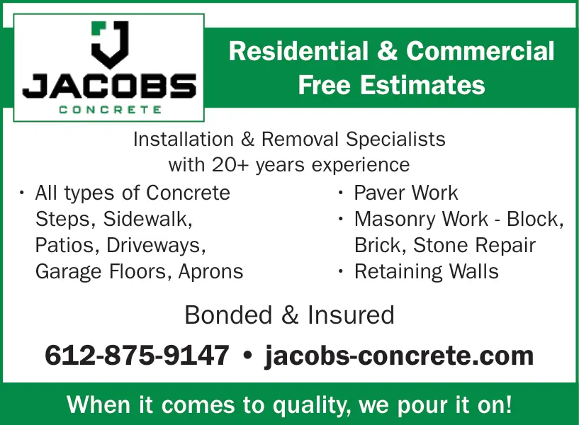 Concrete Installation & Masonry Services in Central Minnesota