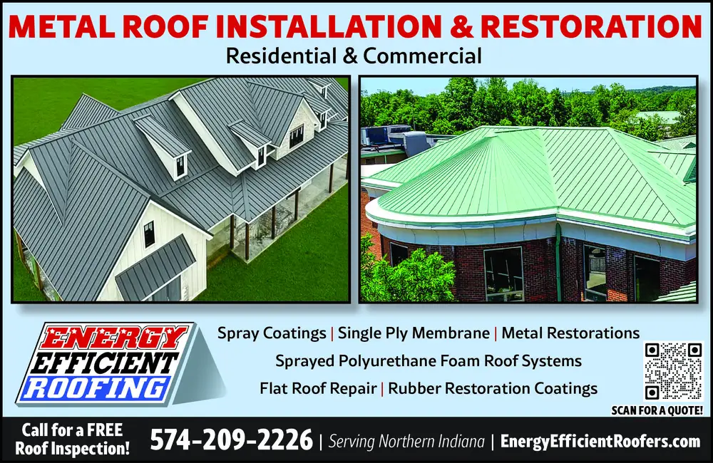 Metal Roof Installation & Restoration in Northern Indiana