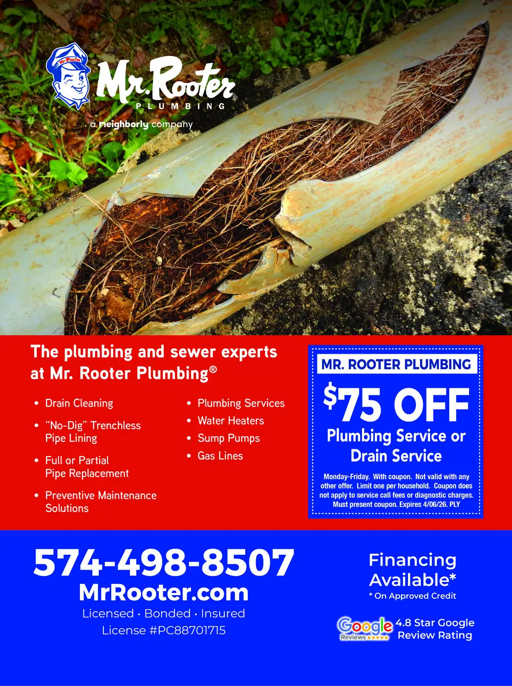 Expert Plumbing & Sewer Service in Indiana
