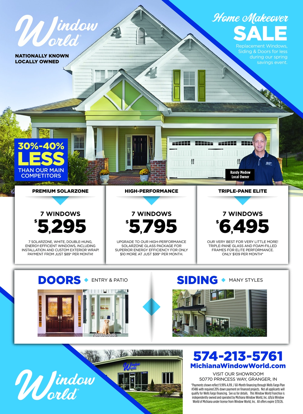 Replacement Windows & Siding in Granger, Indiana