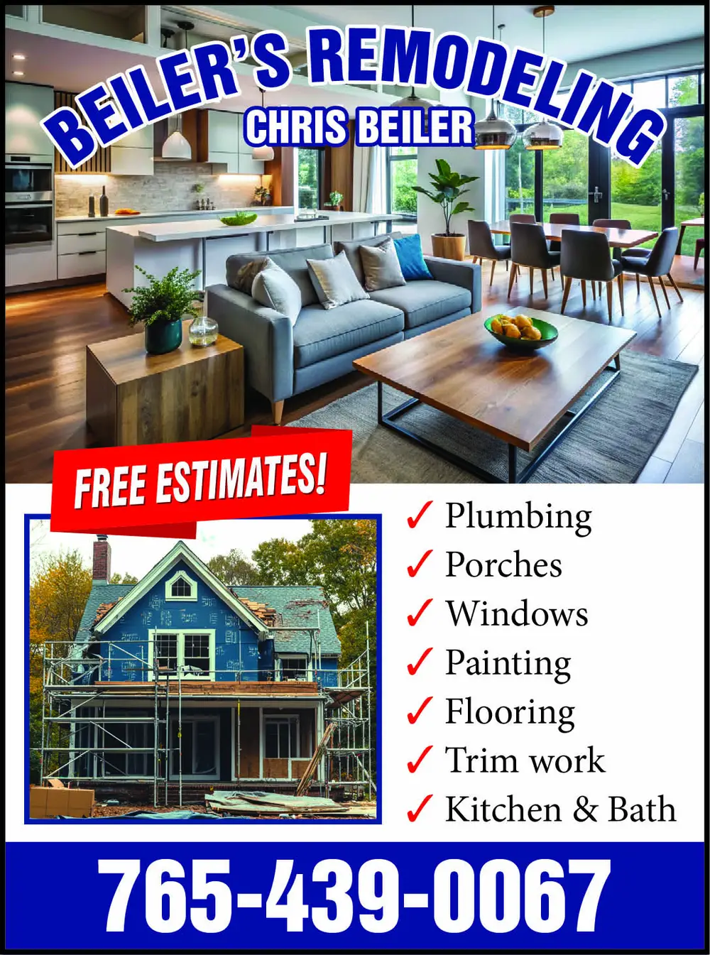 Expert Home Remodeling Services in Indiana