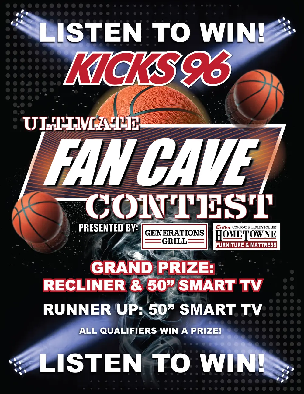 Brewer Broadcasting’s Ultimate Fan Cave Giveaway