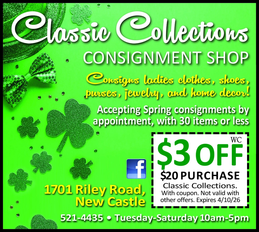 Classic Collections Consignment Shop in New Castle, Indiana