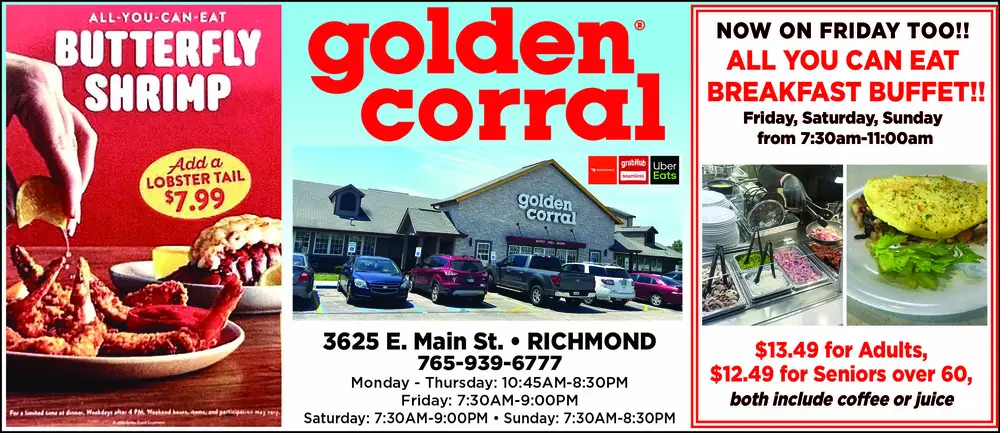 Golden Corral Buffet Restaurant in Richmond, Indiana