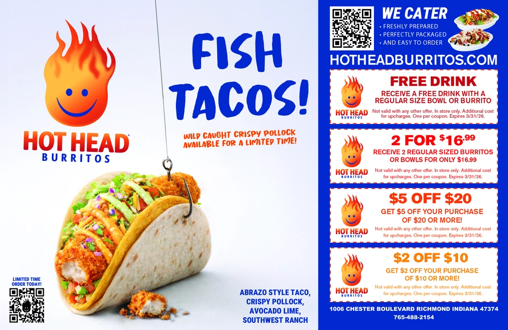 Hot Head Burritos – Richmond, Indiana