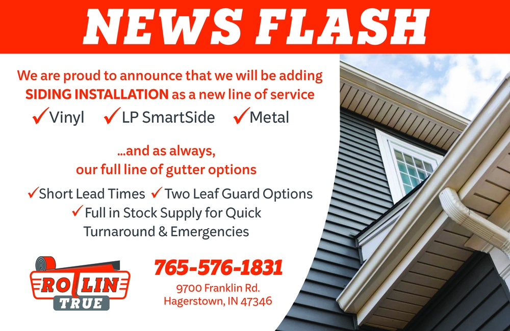 Siding and Gutter Installation in Hagerstown, IN