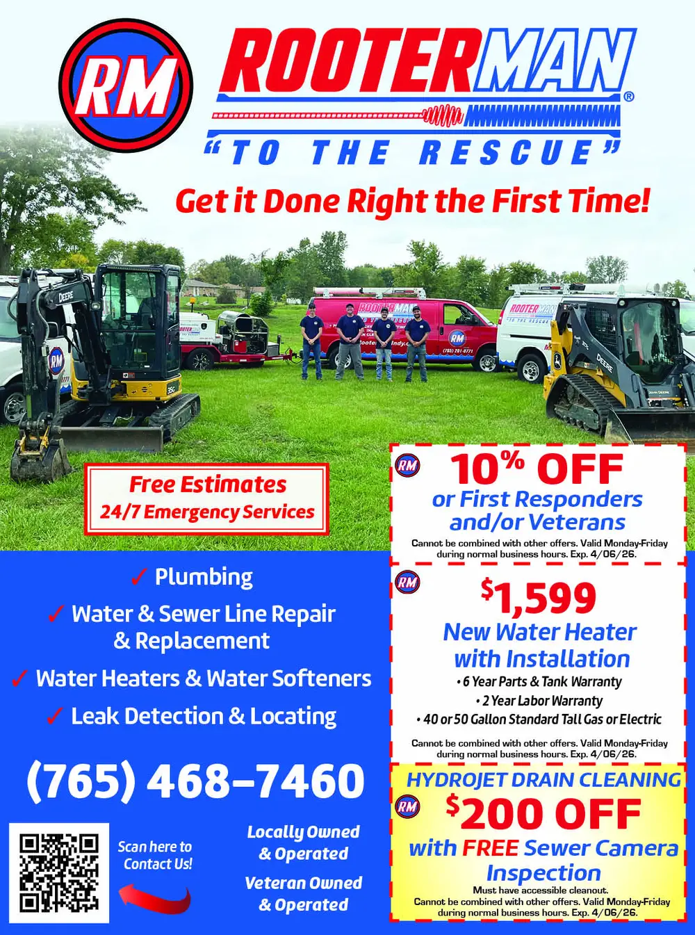 Expert Plumbing & Sewer Services in Indiana