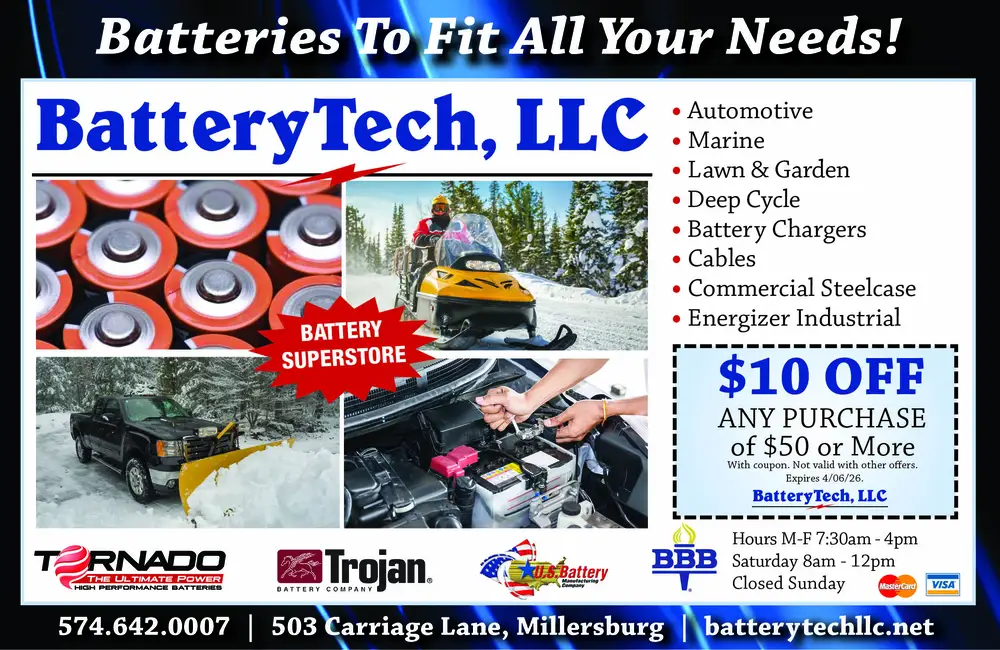 Millersburg, Indiana’s Top Choice for Batteries and Accessories