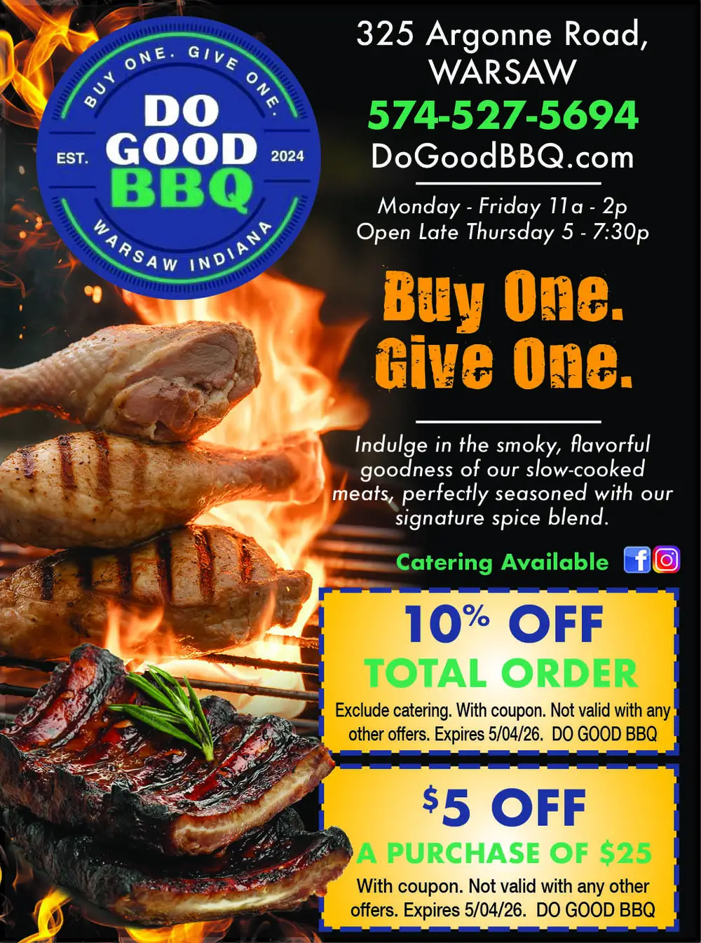 Delicious BBQ in Warsaw, Indiana – Do Good BBQ