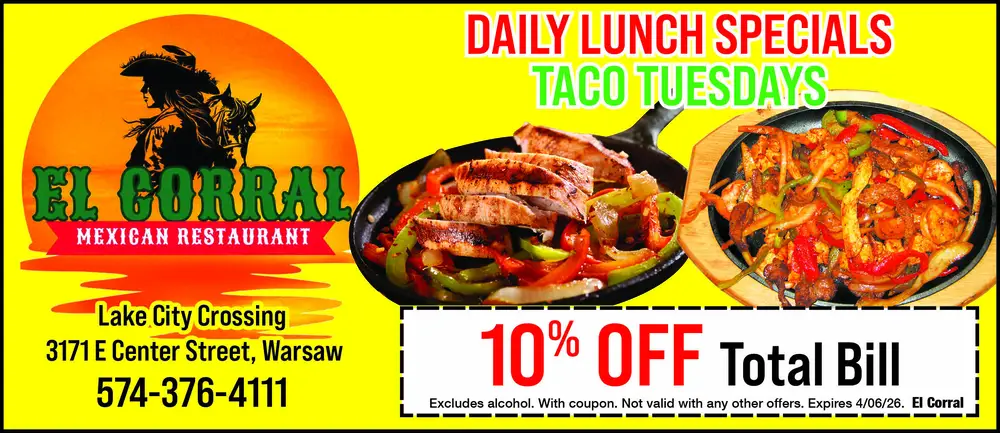 Authentic Mexican Restaurant in Warsaw, Indiana