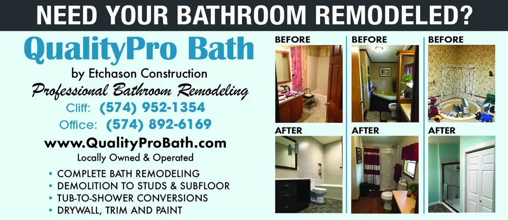 Bathroom Remodeling Experts in Indiana