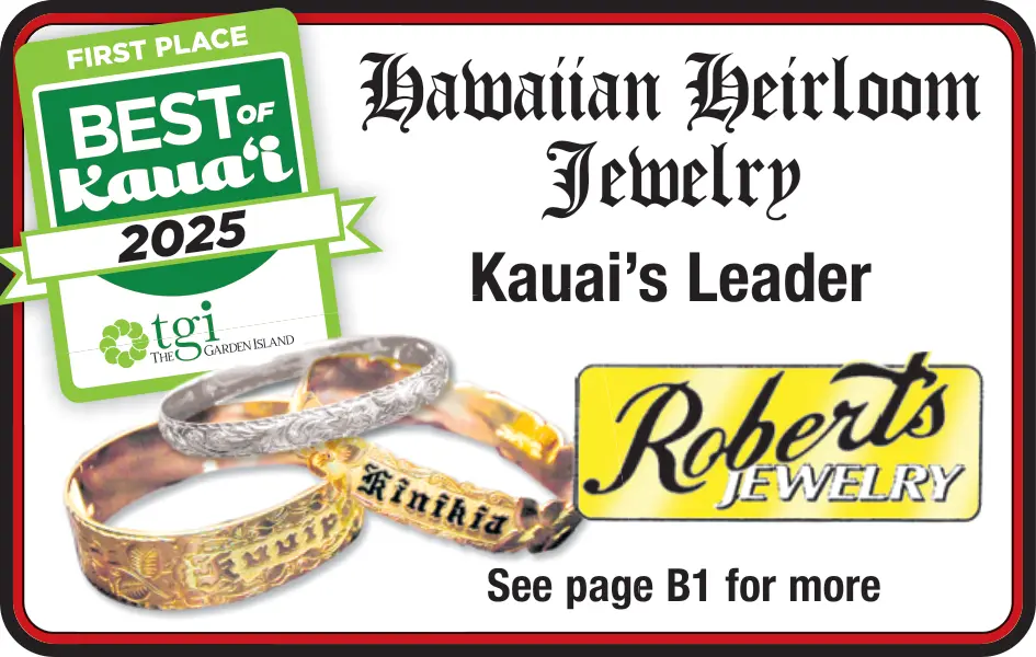 Roberts Jewelry – Hawaiian Heirloom Jewelry in Kauai, HI