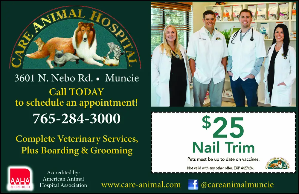 Quality Veterinary Care in Muncie, Indiana