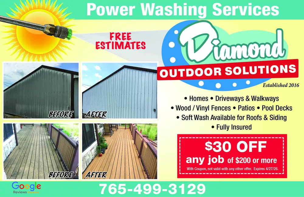 Power Washing Services in Indiana | Diamond Outdoor Solutions