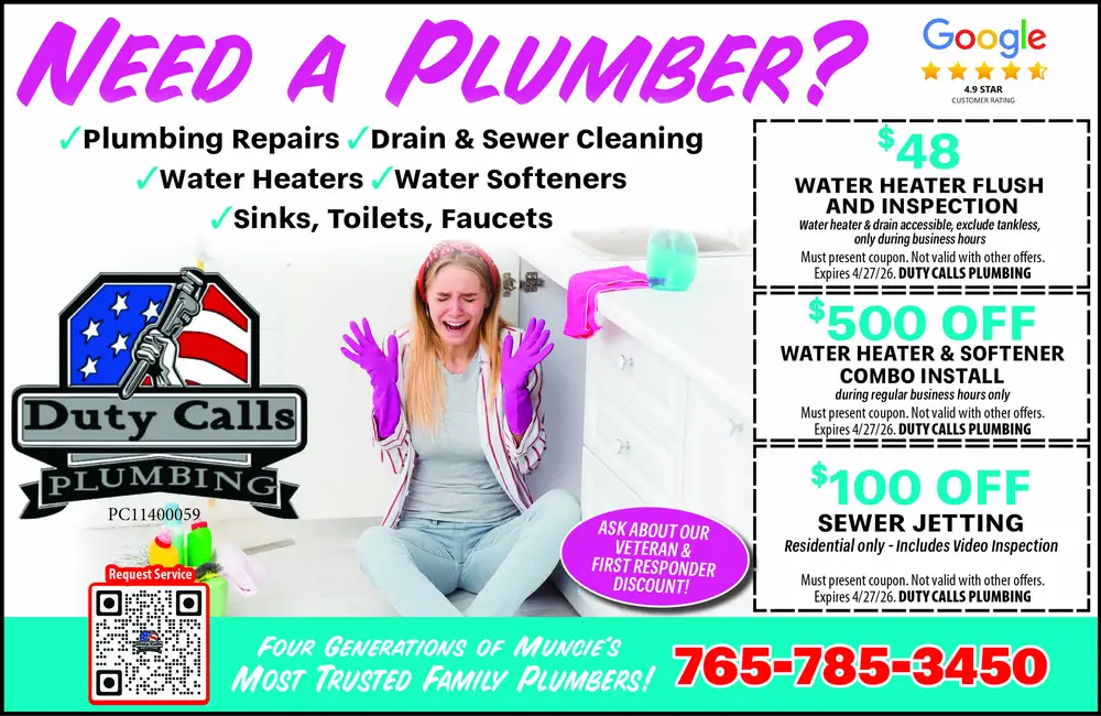 Expert Plumbing Services in Muncie, Indiana