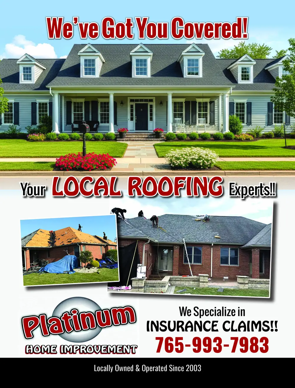 Your Local Roofing Experts in Indiana