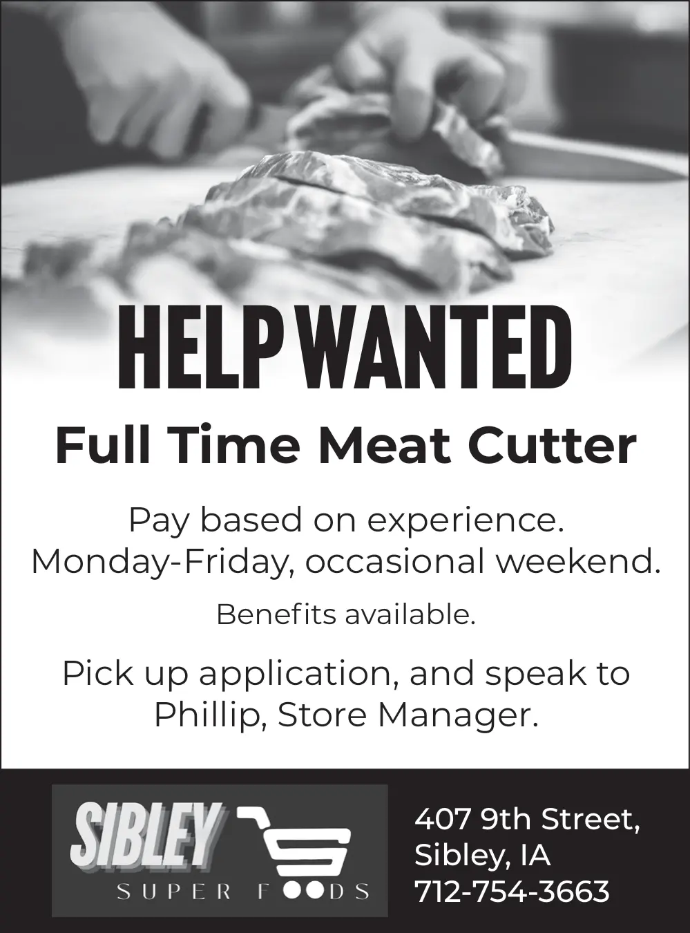 Sibley Super Foods – Your Local Grocery in Sibley, IA