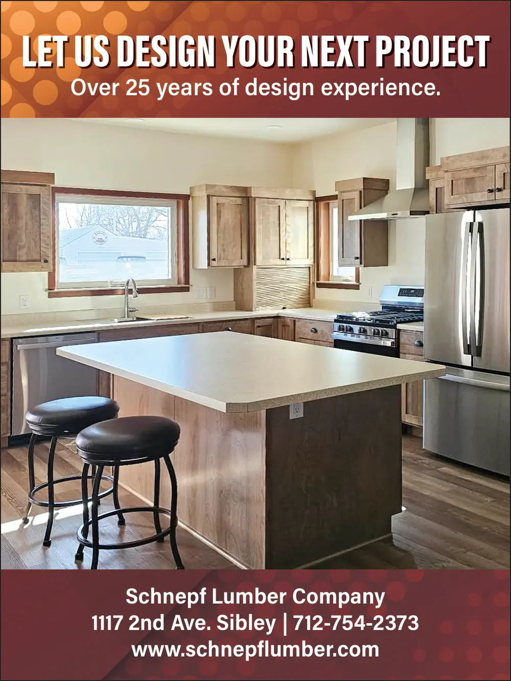 Your Sibley, Iowa Experts for Lumber and Custom Design Services