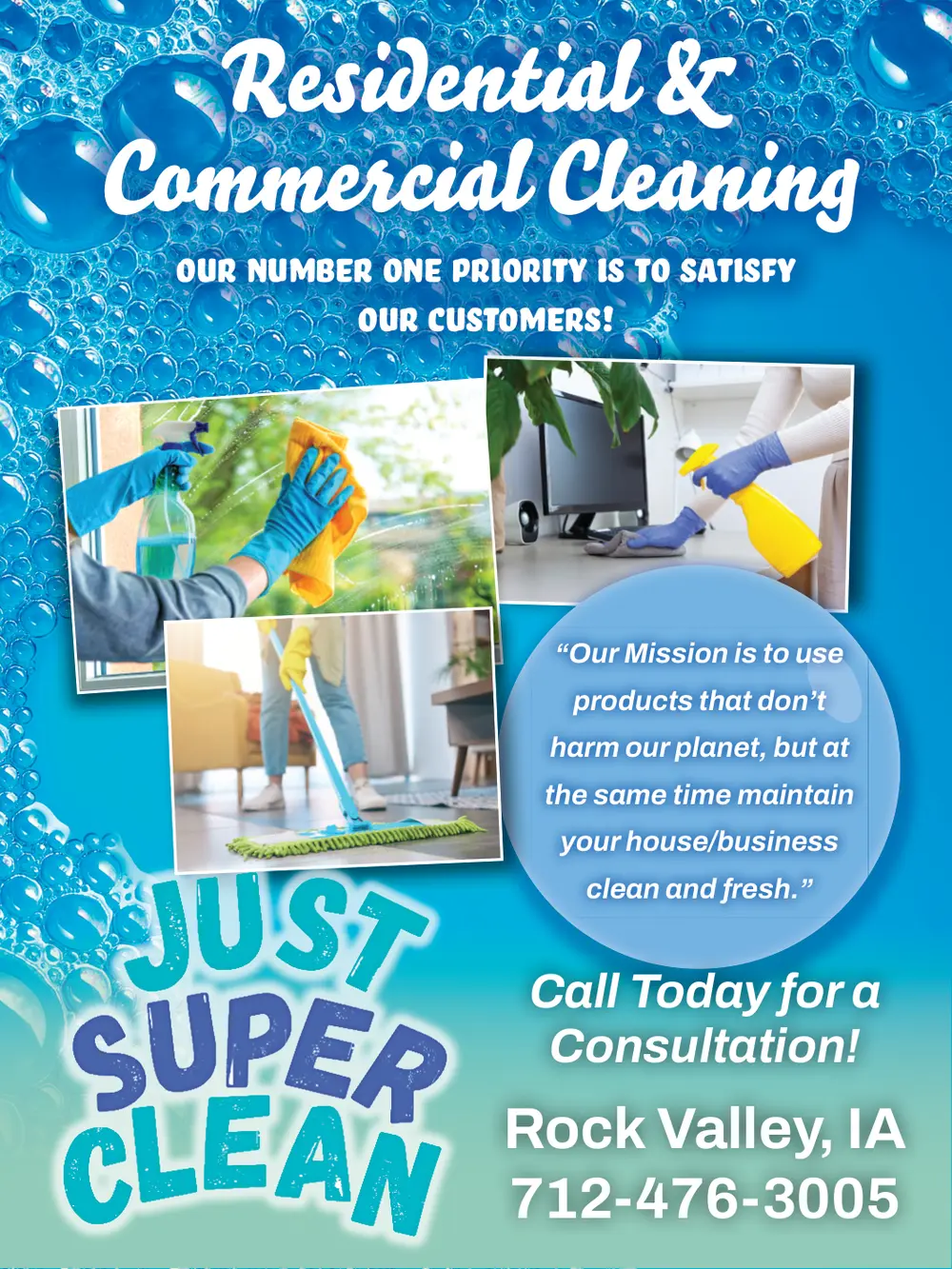 Expert Residential and Commercial Cleaning in Rock Valley, IA