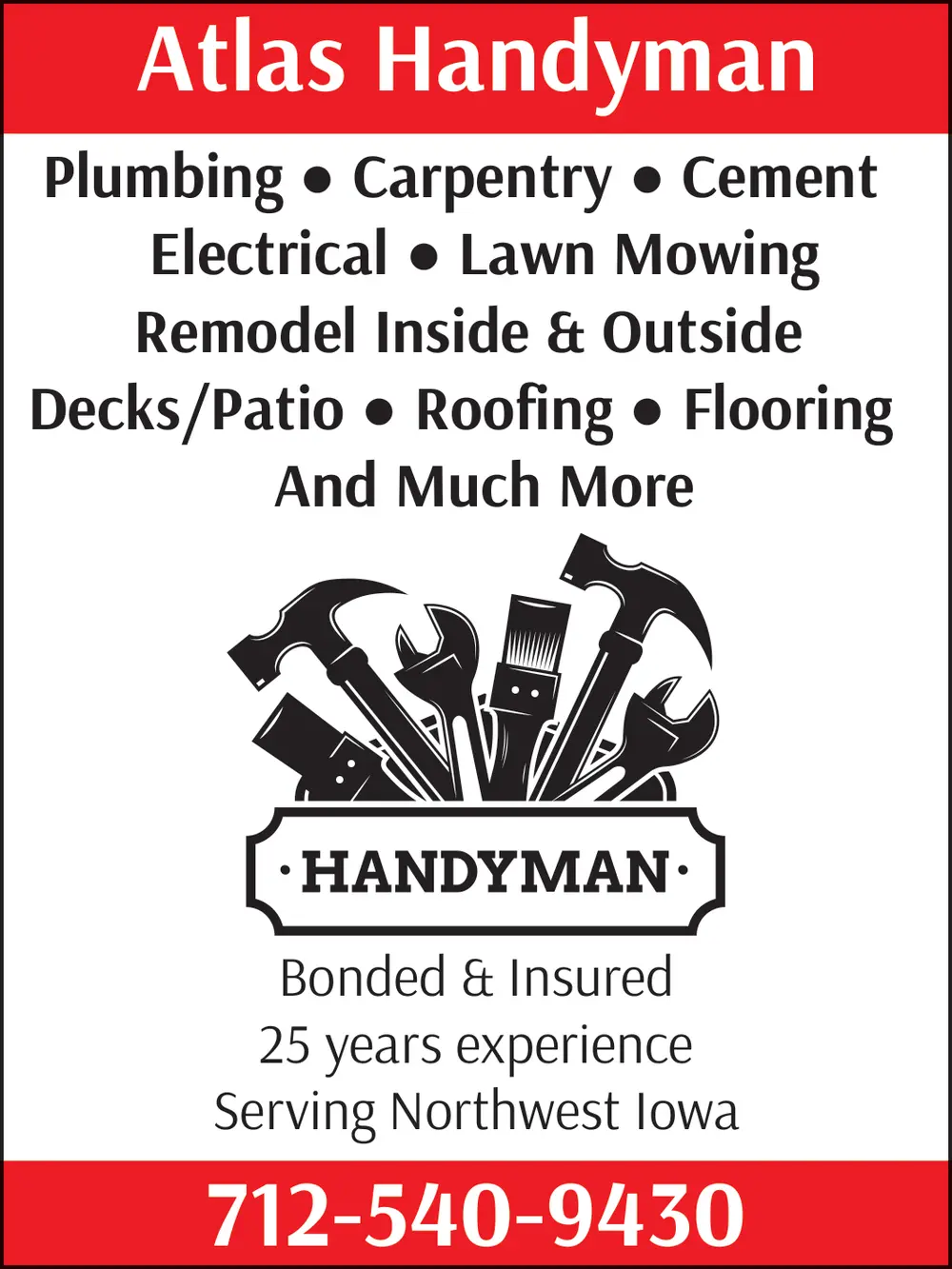 Trusted Handyman Services in Iowa