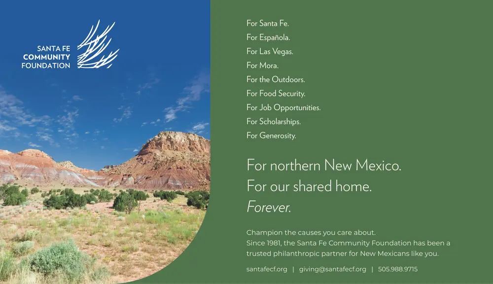 Philanthropic Services and Community Support – Santa Fe, New Mexico