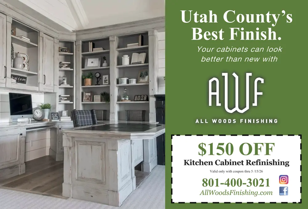Cabinet Refinishing & Wood Finishing in Utah County, UT