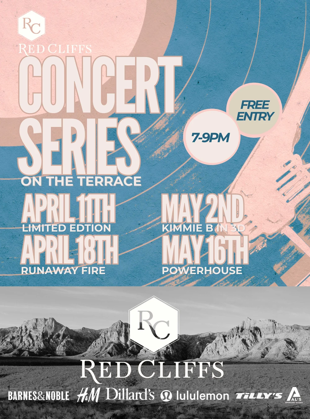 Red Cliffs Shopping & Concert Series in UT