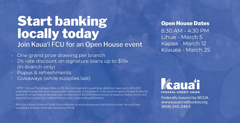 Kaua‘i Federal Credit Union – Serving Lihue, HI