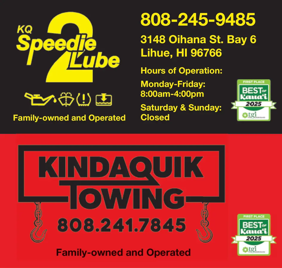 Full-Service Auto Lube & Maintenance in Lihue, HI