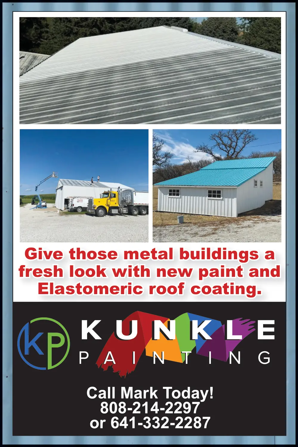 Metal Building Painting & Roof Coating Experts – Iowa