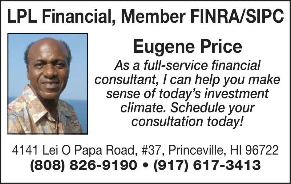 Financial Consulting and Investment Services in Princeville, HI