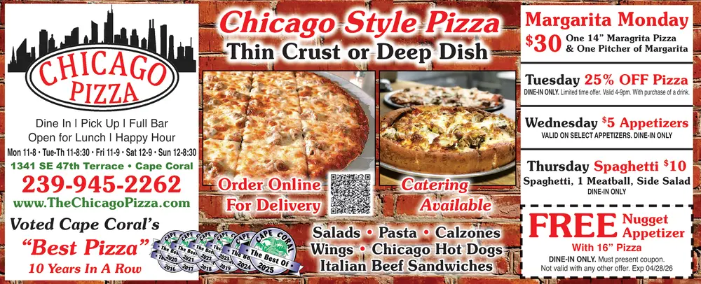 Coupons for Chicago Pizza