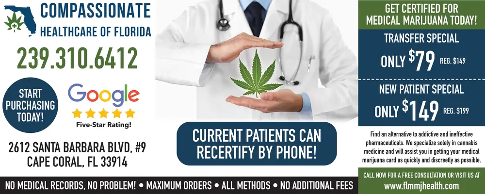 Coupons for Compassionate Healthcare of Florida