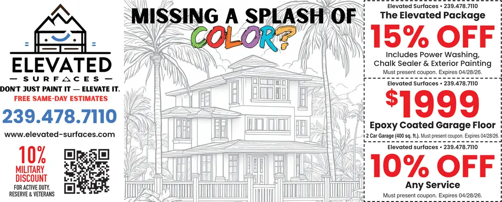 Coupons for Elevated Surfaces