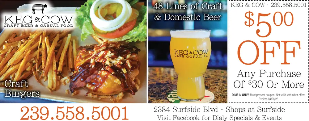 Coupons for Keg & Cow