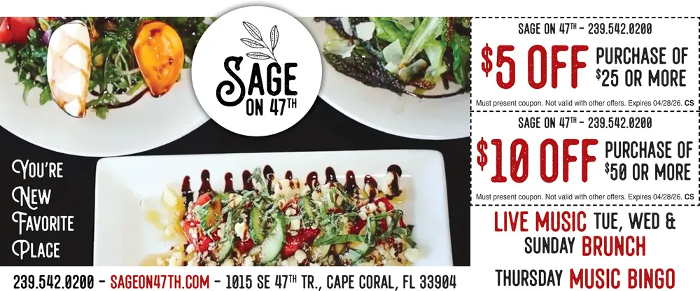 Coupons for Sage on 47th