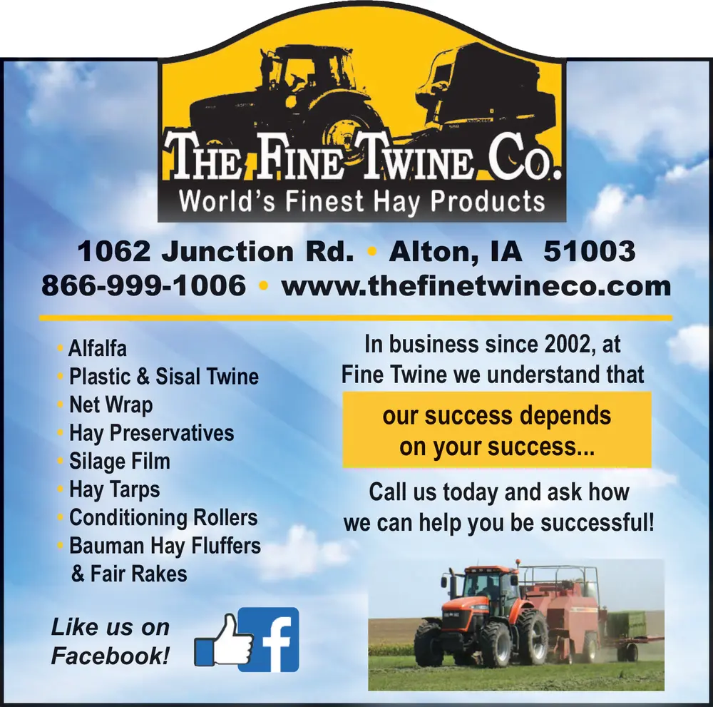 The Fine Twine Co. – Hay Products & Supplies in Alton, IA